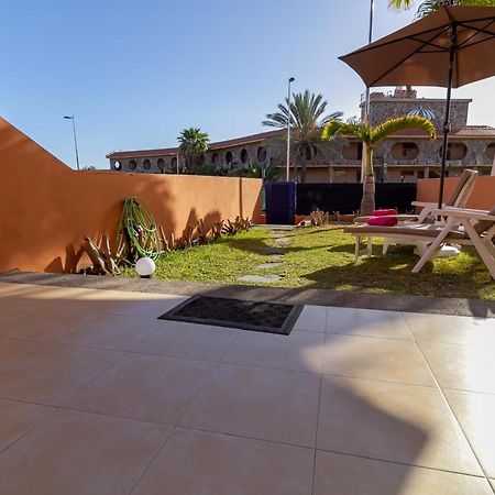 Duplex Meloneras With Free Wifi And Private Garden Exterior foto