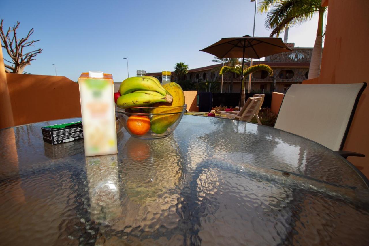Duplex Meloneras With Free Wifi And Private Garden Exterior foto