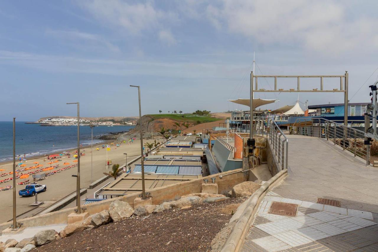 Duplex Meloneras With Free Wifi And Private Garden Exterior foto